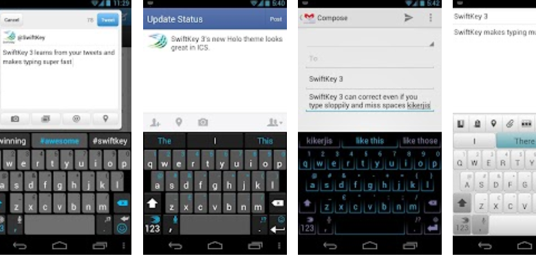 Top 5 Best keyboard for Android phones and Tablets | Android Apps