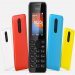 nokia 108 colors blue black white yellow red