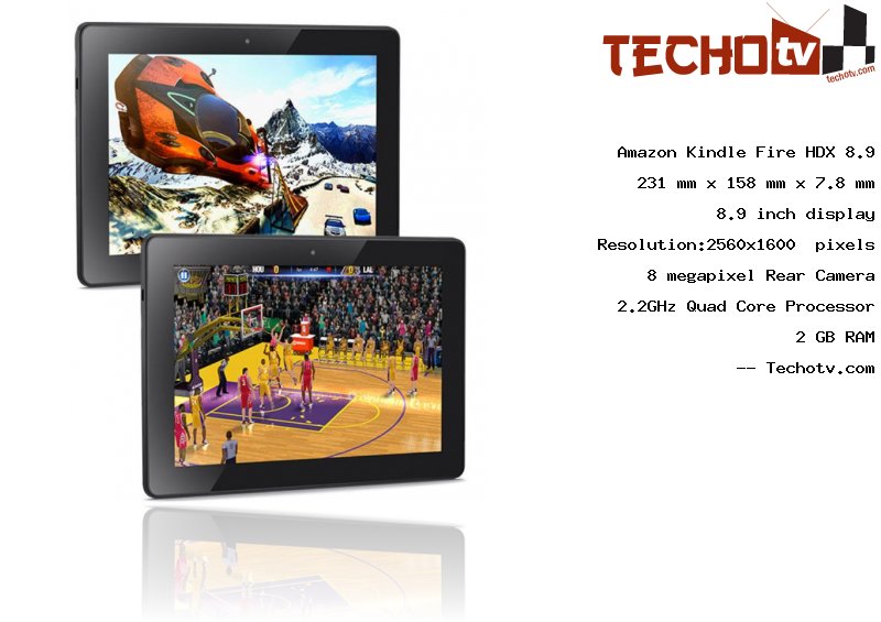 Amazon Kindle Fire HDX 8.9 full specification