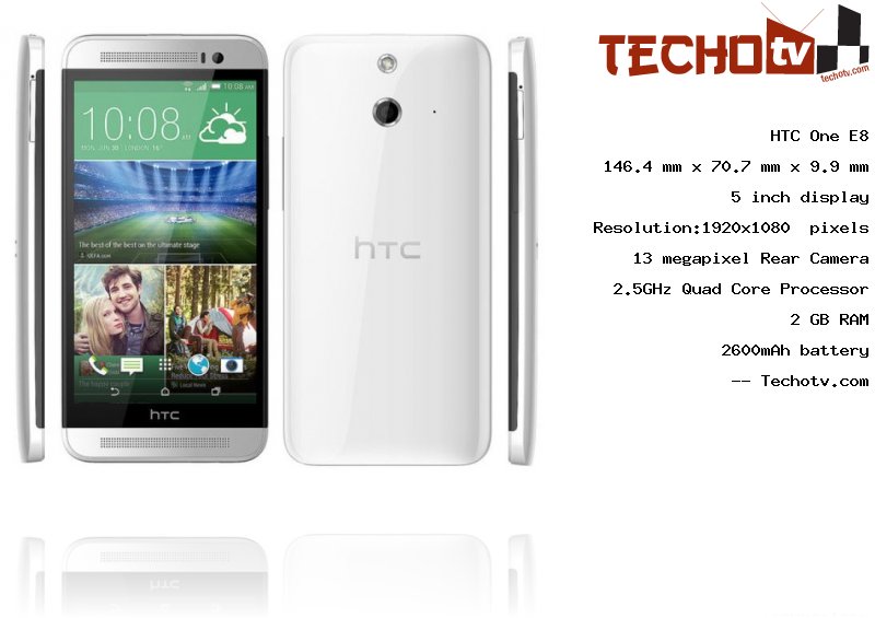 HTC One E8 full specification