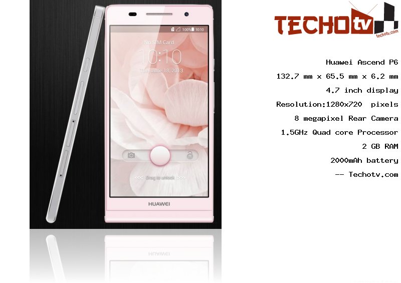 Huawei Ascend P6 full specification