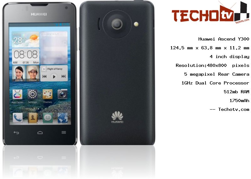 Huawei Ascend Y300 full specification
