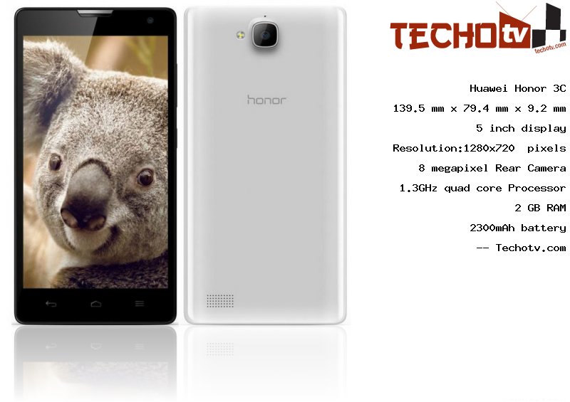 Huawei Honor 3C full specification