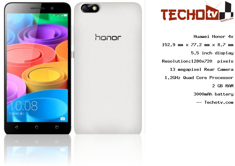 Huawei Honor 4x full specification
