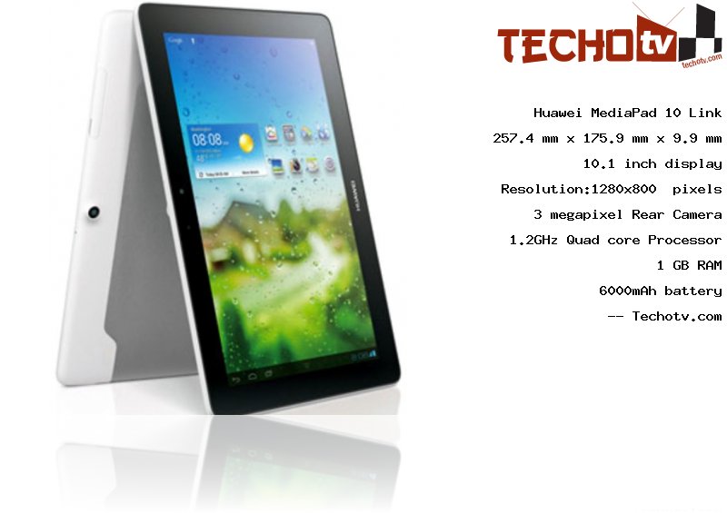 Huawei MediaPad 10 tablet Full Specifications, Price in India,