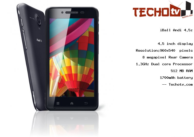 iBall Andi 4.5z full specification