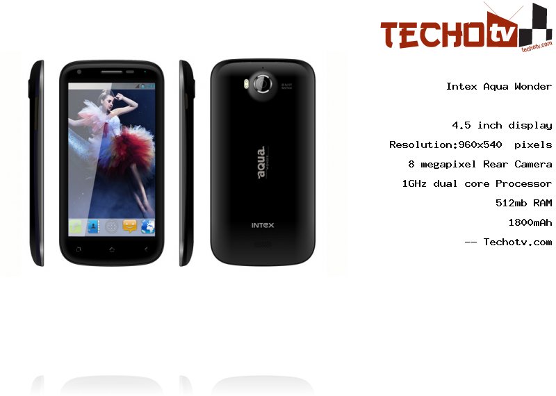 Intex Aqua Wonder full specification