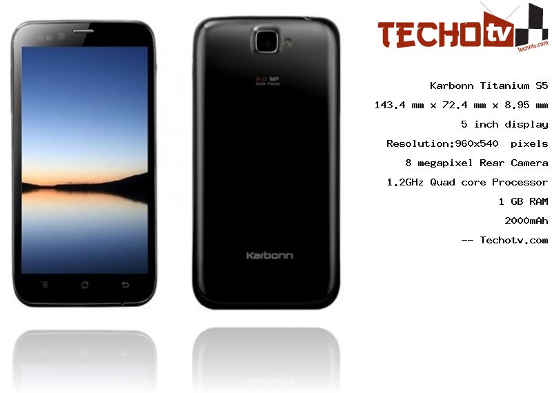 Karbonn Titanium S5 full specification