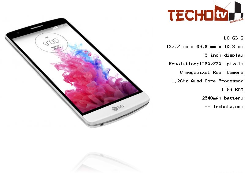 LG G3 S full specification
