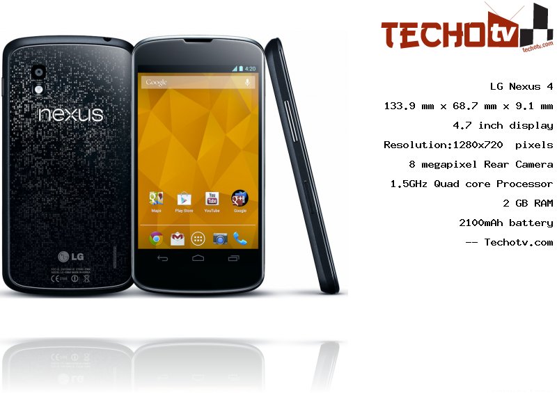 LG Nexus 4 full specification