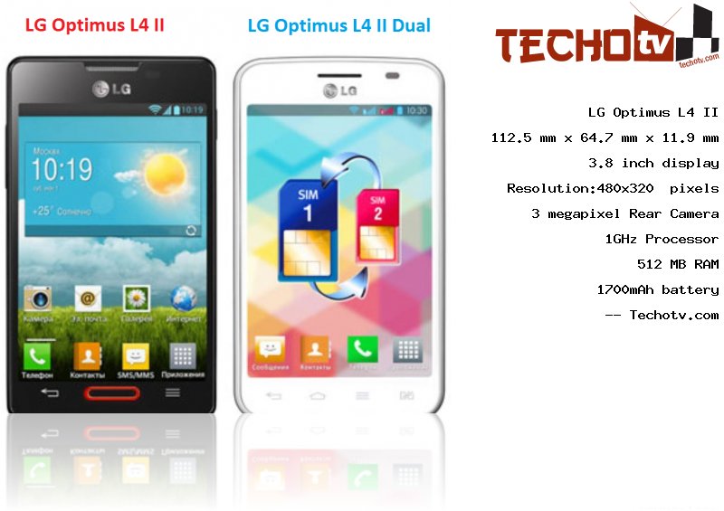 LG Optimus L4 II full specification