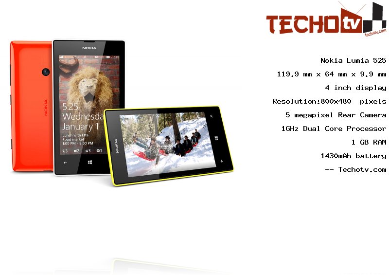 Nokia Lumia 525 full specification