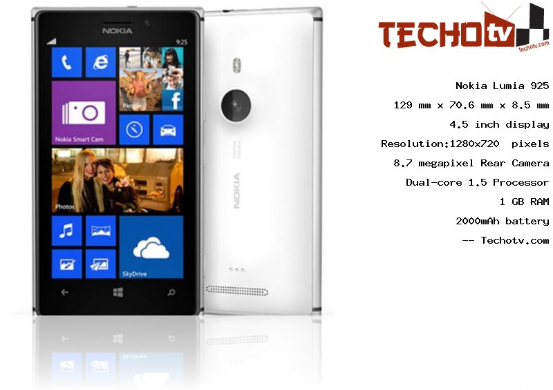 Nokia Lumia 925 full specification