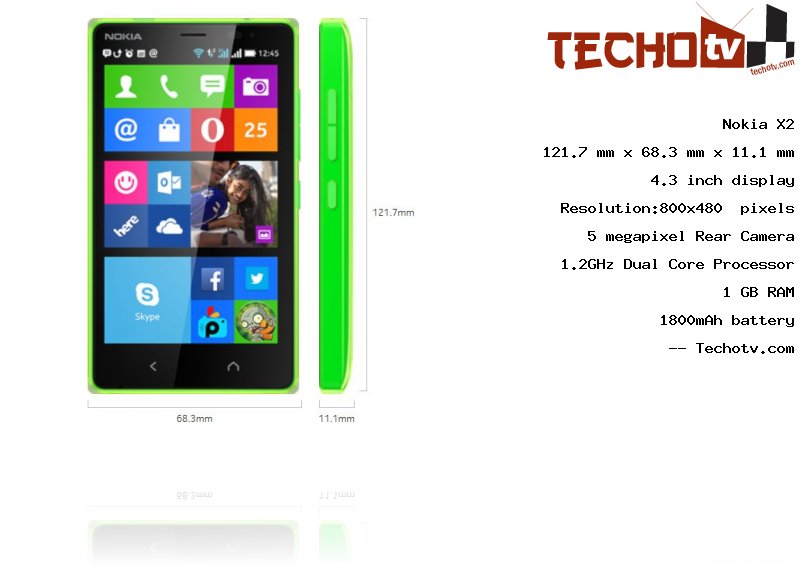Nokia X2 full specification