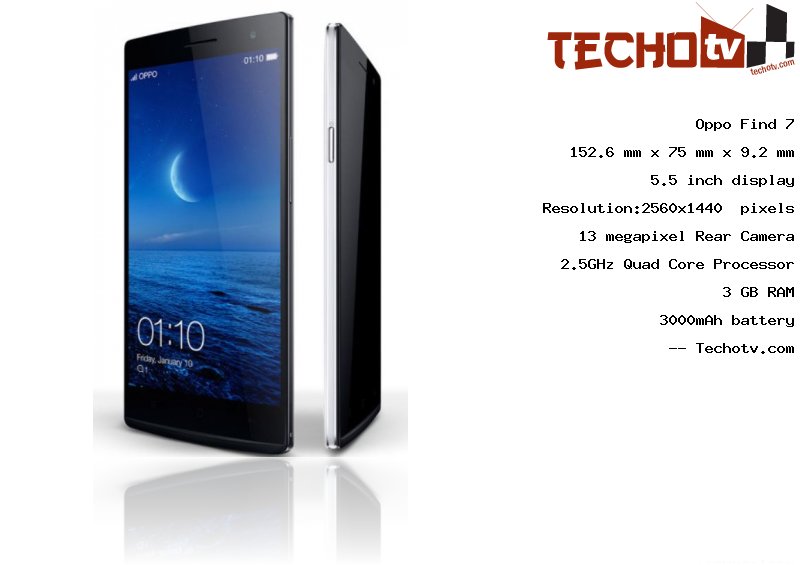 Oppo Find 7 full specification