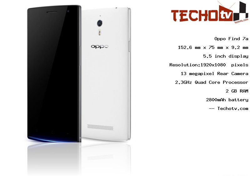 Oppo Find 7a full specification