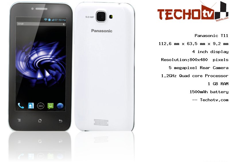 Panasonic T11 full specification