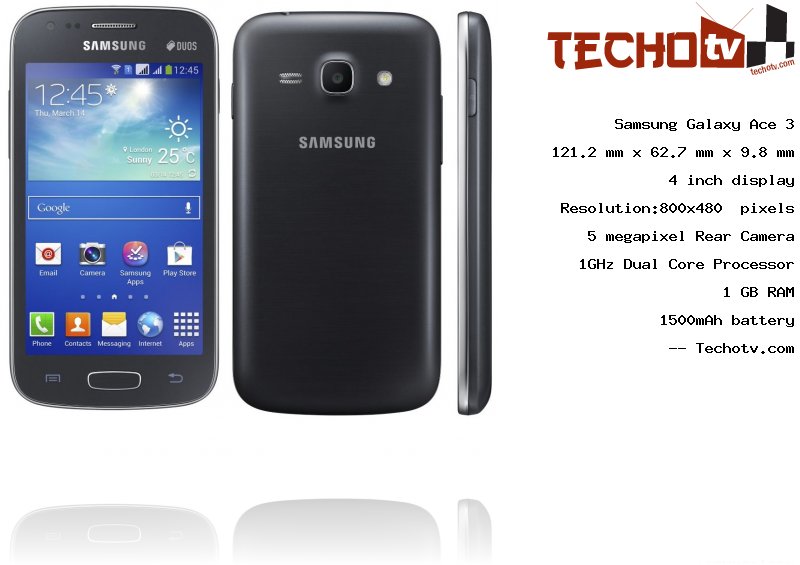 samsung ace 3 specs