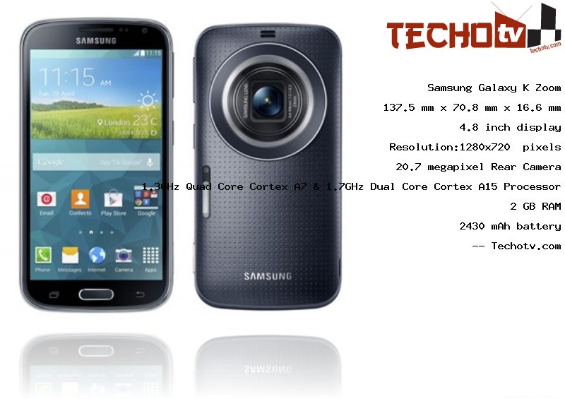 Samsung Galaxy K Zoom full specification