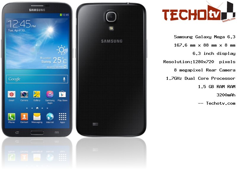 Samsung Galaxy Mega 6.3 full specification