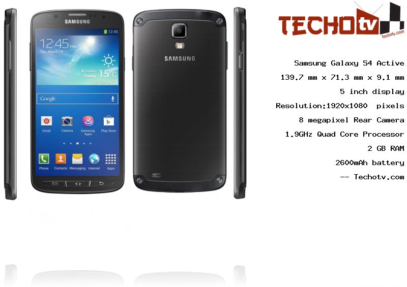 Samsung Galaxy S4 Active full specification