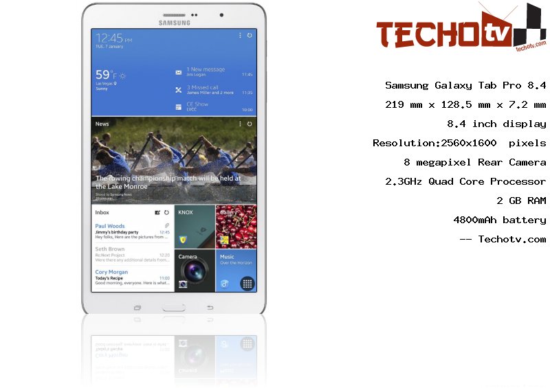 Samsung Galaxy Tab Pro 8.4 full specification