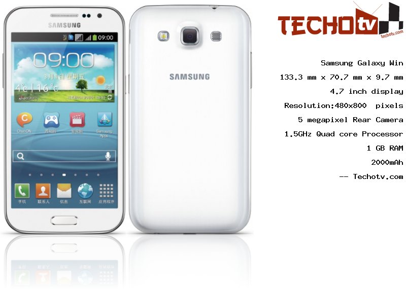 Samsung Galaxy Win full specification