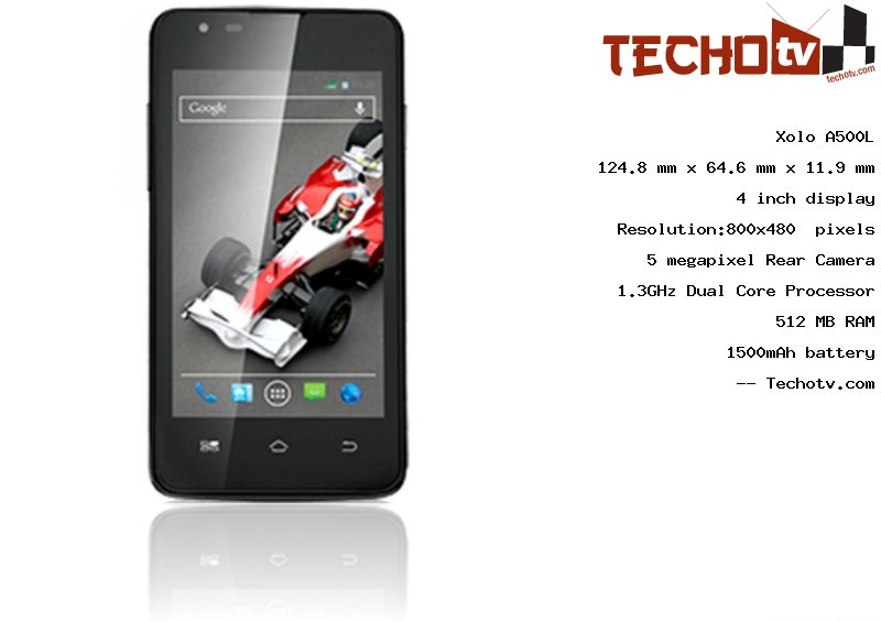 Xolo A500L full specification