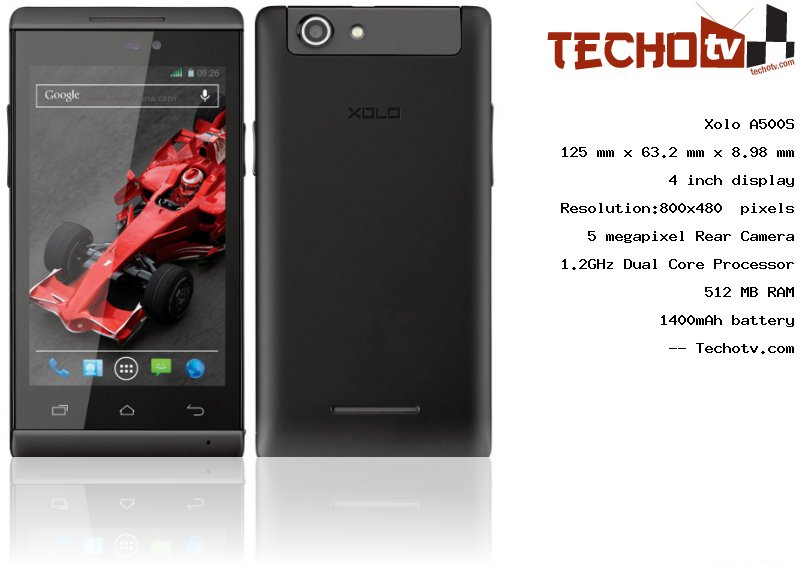 Xolo A500S full specification