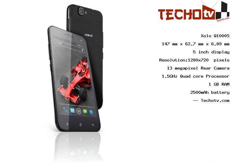 Xolo Q1000S full specification