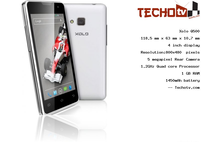 Xolo Q500 full specification