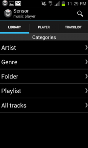 Change songs without touching Android phone   Sensor Music Player music library manager android application 180x300 Change songs without touching Android phone   Sensor Music Player