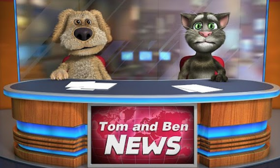 Игра новости томов и бена. Талкин Бен. Talking Tom and Ben. Бен игра из Тома. Talking Tom and Ben News outfit7.