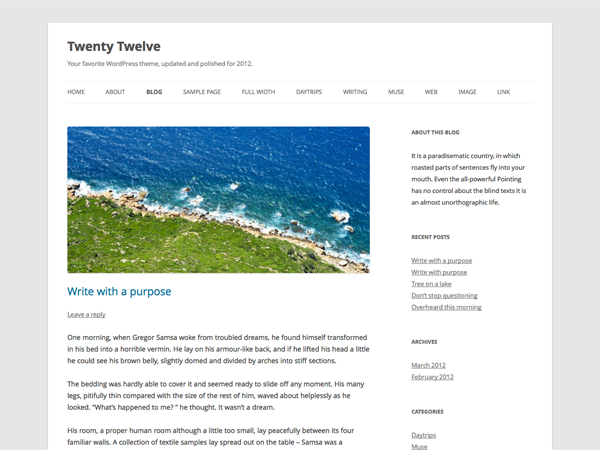 download-twenty-twelve-theme - Images(2325 ) - Techotv