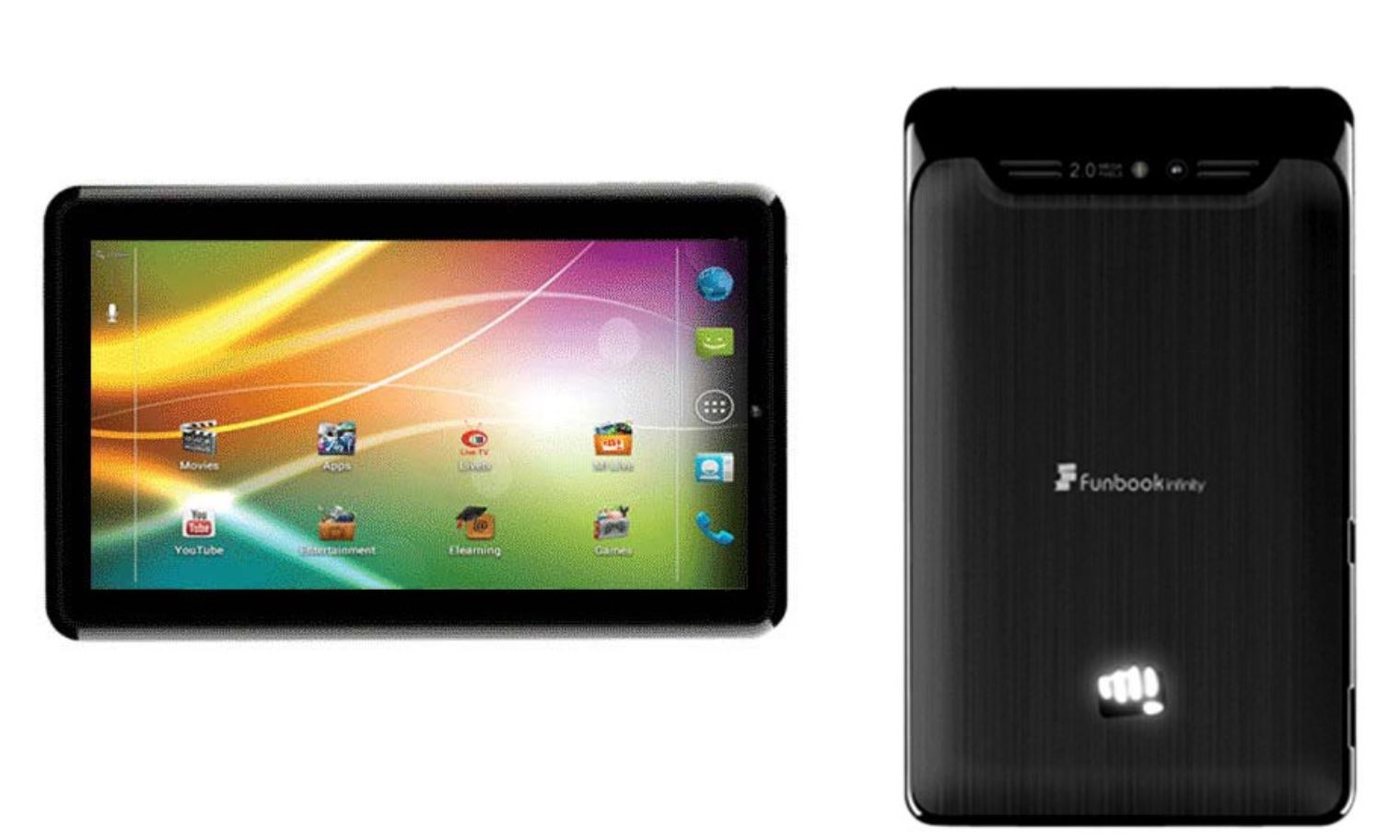 Micromax Funbook P600 Tablet Specification, Price - 3G, Voice Calling