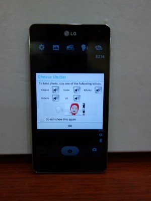 13-LG Optimus G- Voice activated shutter allows you to capture images without touching the screen--