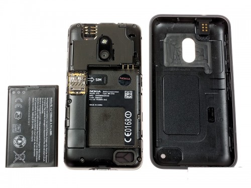 Lumia 620 bat+sim+inside