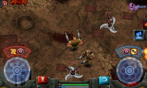 Lumia 620 game screen