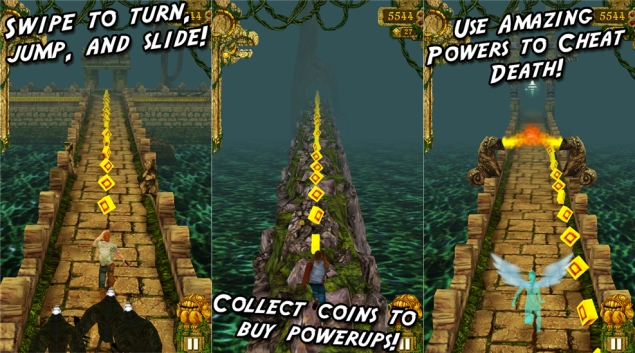 Temple Run and some other games for Windows Phone 8 