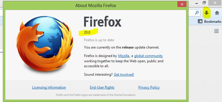 how to download old version of mozilla firefox
