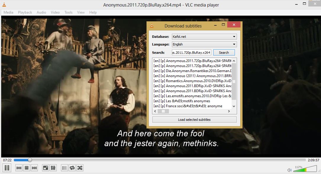 Geef rechten heel zanger How to automatically download and apply movie subtitle in VLC Media Player