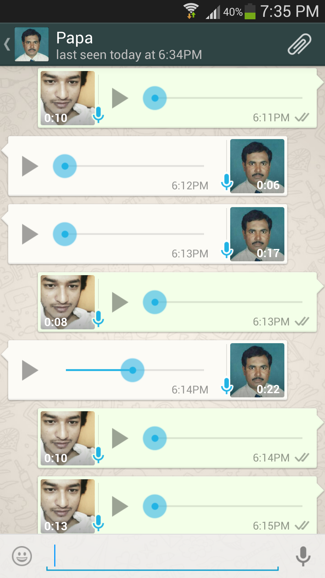 whatsapp voice message text prank