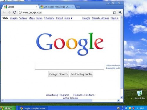 installing google chrome on xp professional