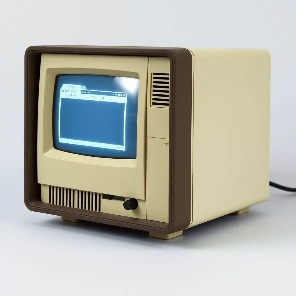A NeXT computer, the machine Tim Berners-Lee used as the first web server
