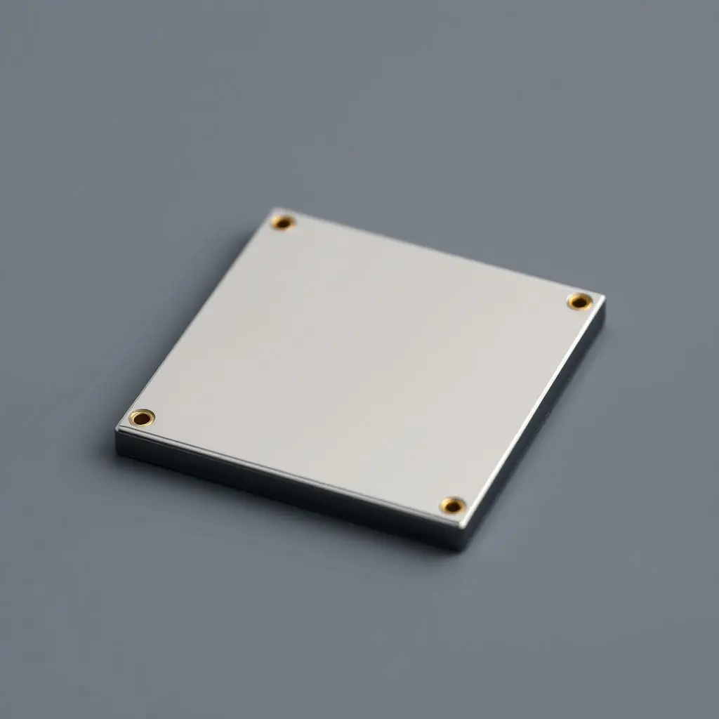 A modern Solid State Drive (SSD) laid flat, typically a small rectangular shape.
