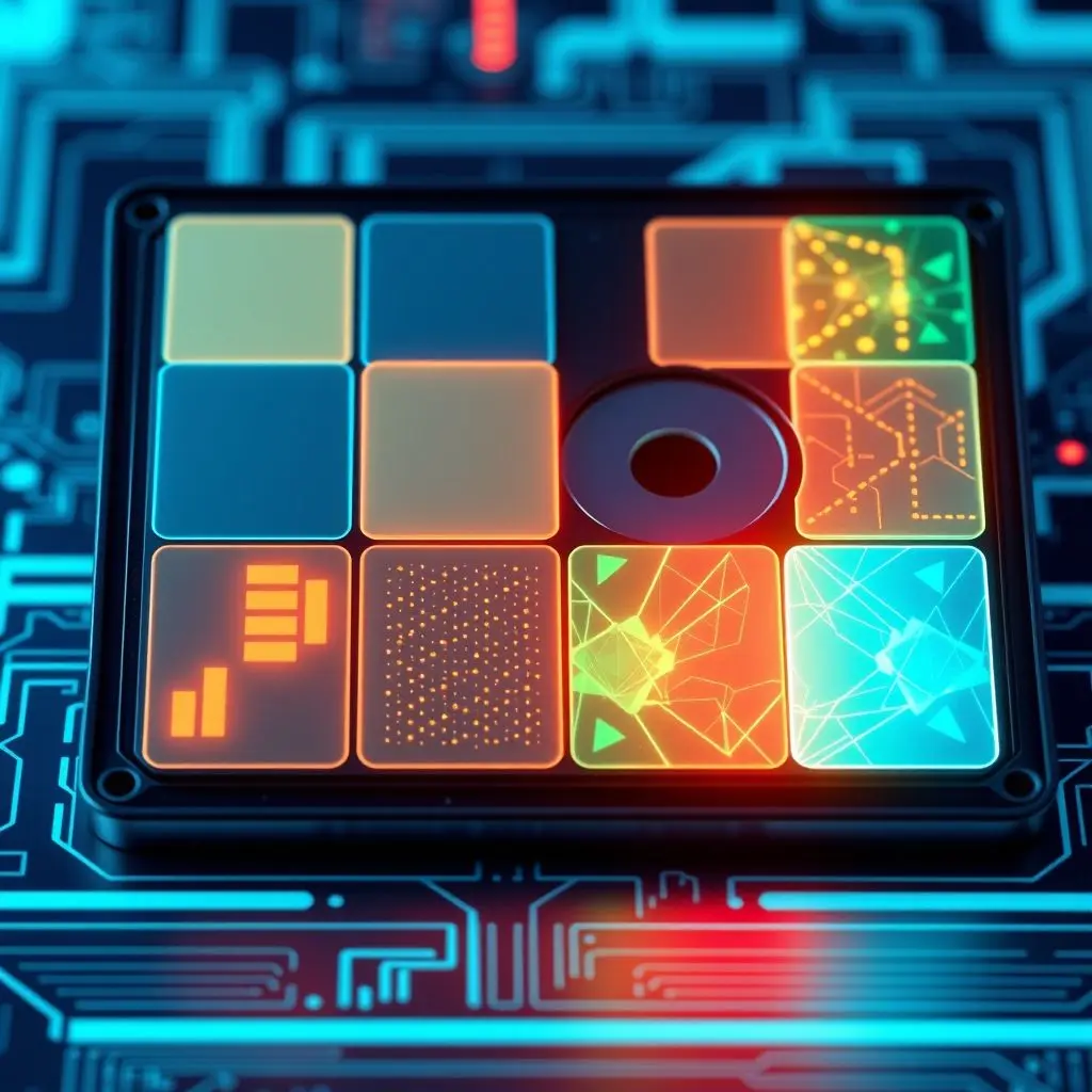 Visual showing new data being written into blocks previously marked as free, erasing old data.