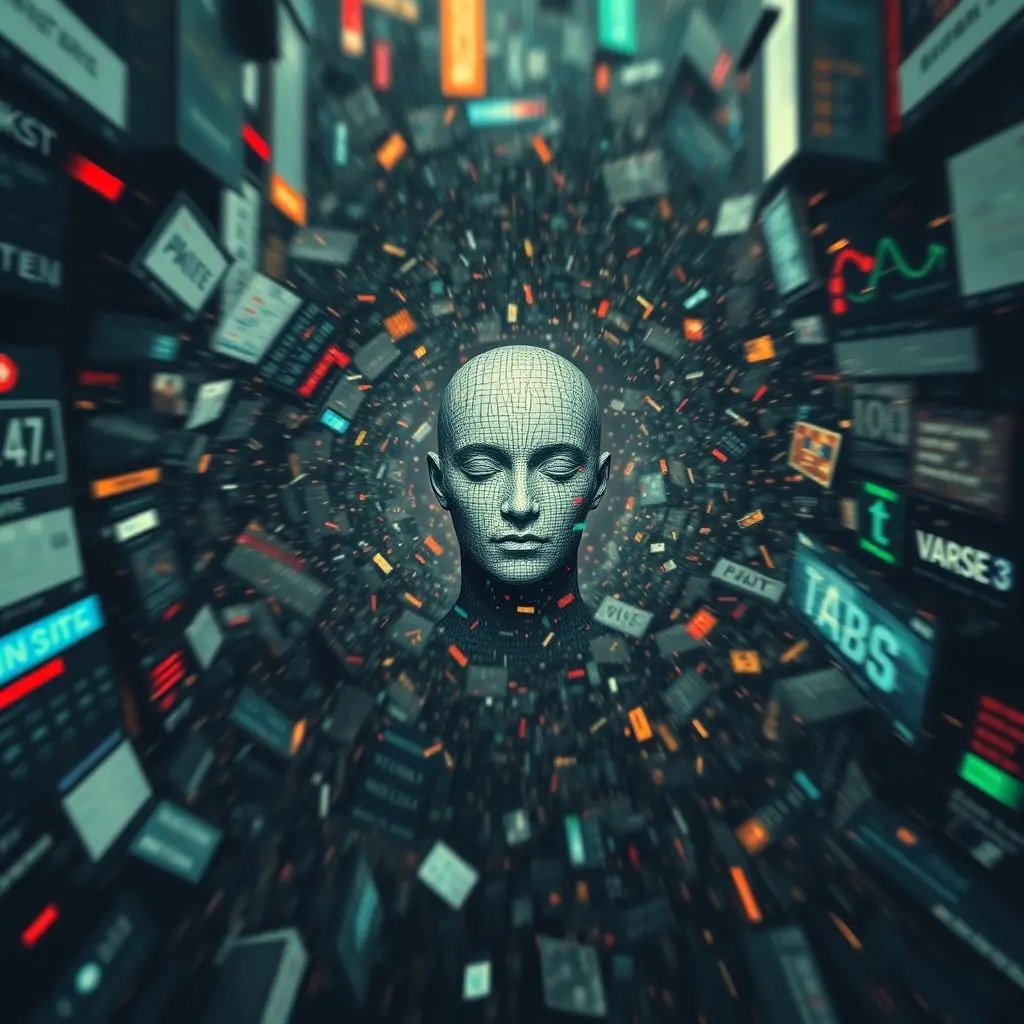 Abstract image representing AI removing human emotion from trading decisions