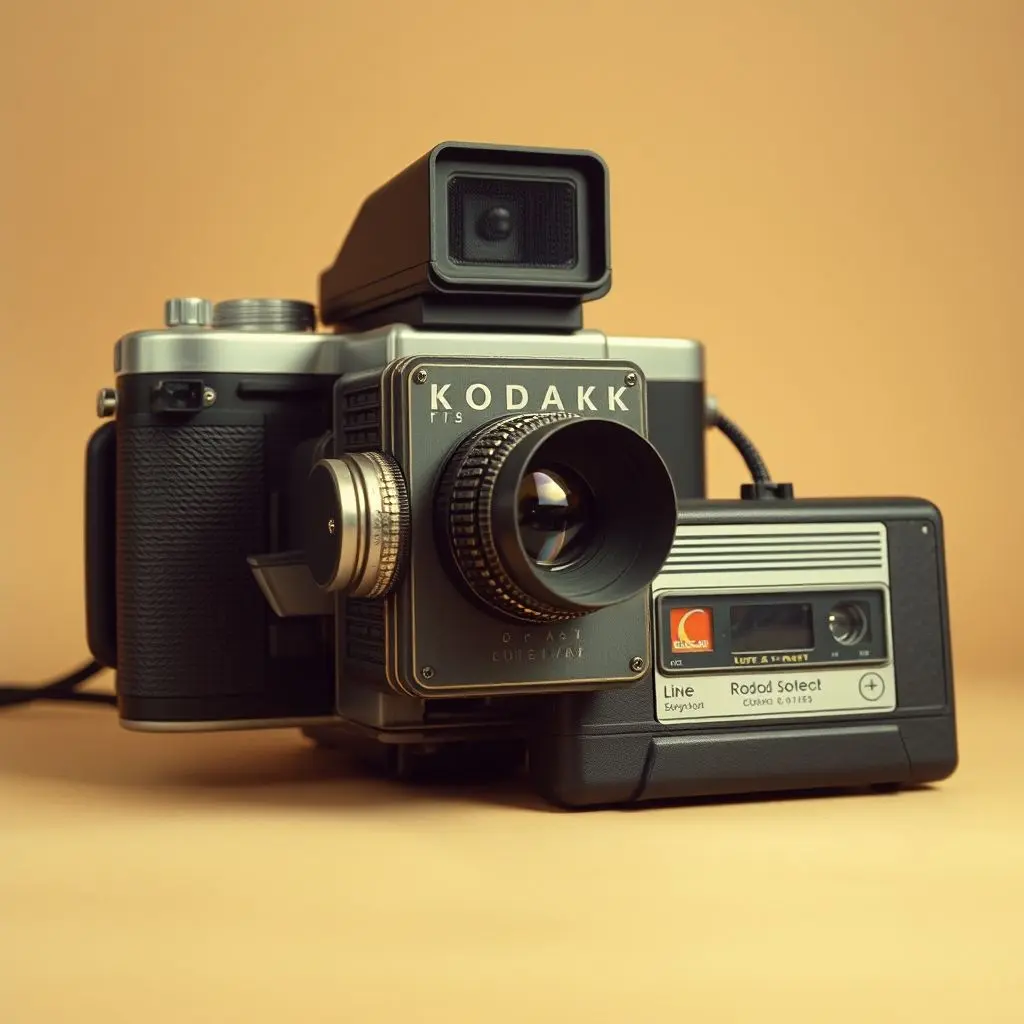 Recreation of Steve Sasson's 1975 Kodak digital camera prototype with a Super 8 lens and cassette recorder