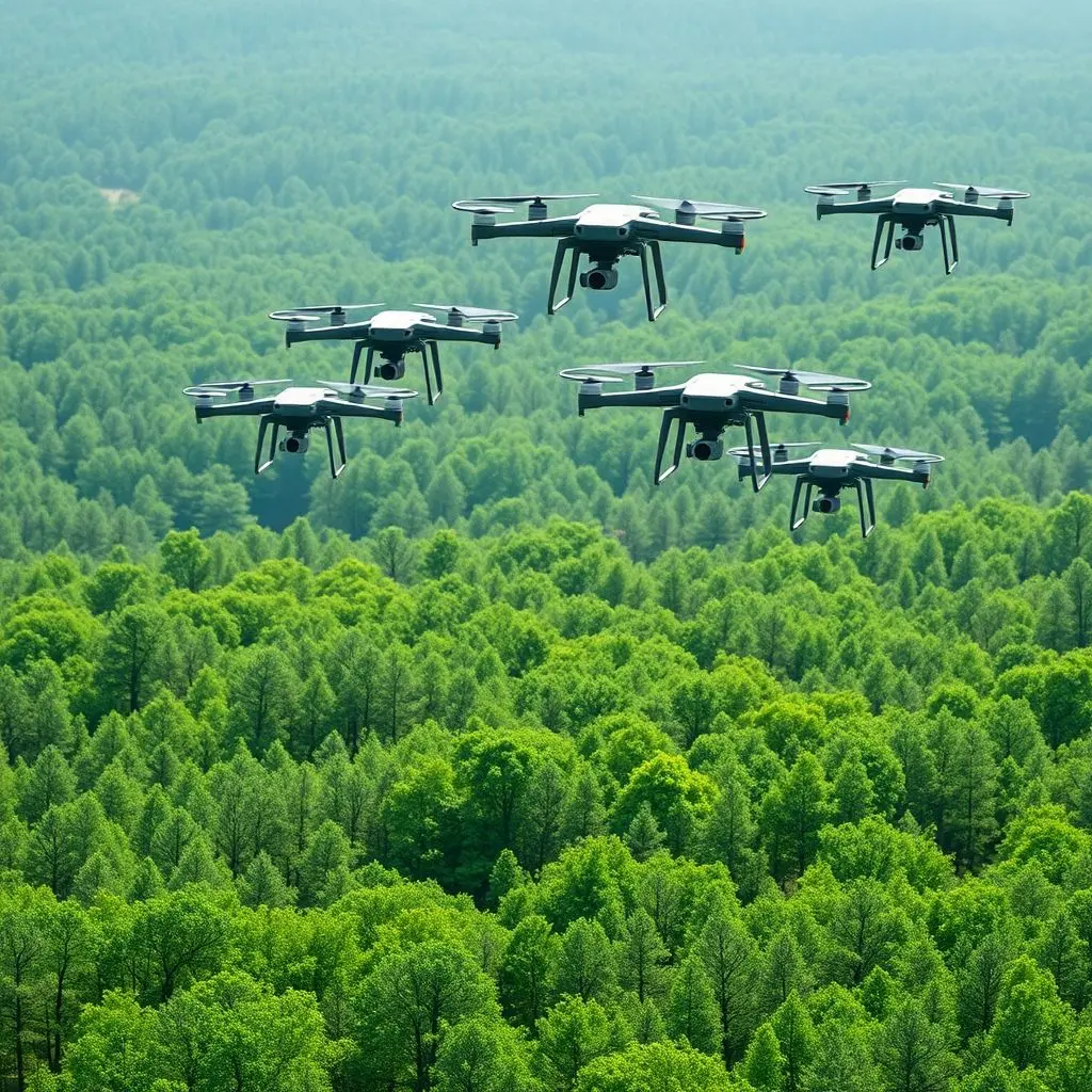 Future of Drone Reforestation Technology