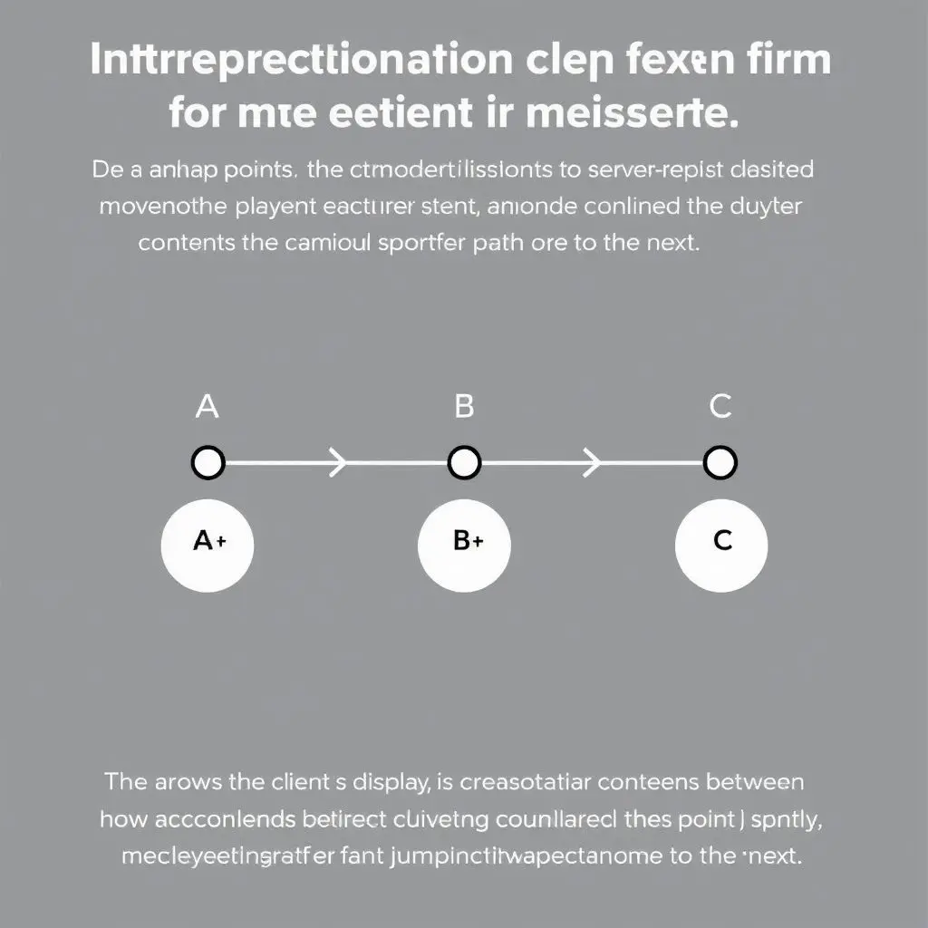 Diagram illustrating interpolation smoothing movement between delayed position updates.